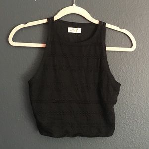 Black Crop Top